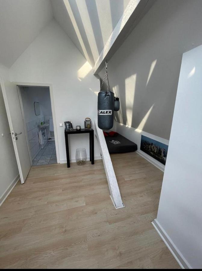 شقة دوسلدورف  في Luxury Rooftop Loft With River View 10Min To City المظهر الخارجي الصورة